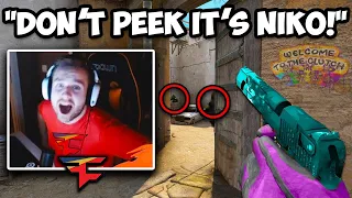 NIKO'S DEVASTATING DEAG PEEKS ARE BACK! S1MPLE MAD AT NA'VI! CS:GO Twitch Clips