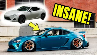 Building a FRS/BRZ in 10 minutes *INSANE TRANSFORMATION*