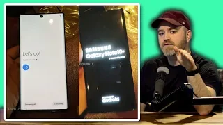 Samsung Galaxy Note 10+ Hands On Footage