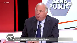 LR : "Notre poids politique, c’est plus que 4,5%", estime Gérard Larcher