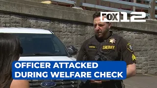 Beaverton officer attacked during welfare check; police say job is dangerous
