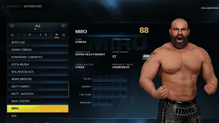 AEW Roster V2 - WWE 2K23