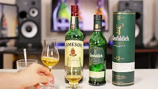 Glenfiddich 12 (Гленфиддик 12 лет) В чем отличие односолодового виски от купажированного ?