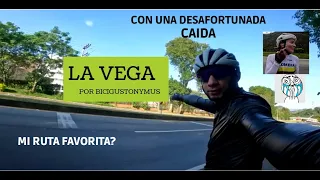 La Vega una ruta alucinante, con un hermoso día. a pesar de las caídas..