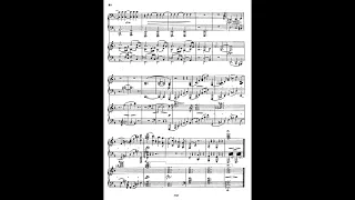 Brahms Symphony 3 (2 pianos arrangement) Score video