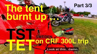 On a Honda CRF 300 L riding TET/TST Southern Sweden. Part 3/3 (4K)
