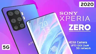 Sony Xperia ZERO Trailer -  6 Camera's | 108 MP Camera and 100x zoom | Price and Release date