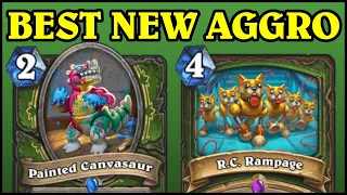 Swarm Hunter is the BEST NEW Aggro Deck in Whizbang's Workshop