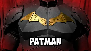 Patman foam armor Pattinson Batman Suit DIY