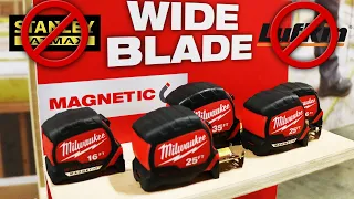 NEW Milwaukee Tools TAPE MEASURES That BEAT STANLEY FATMAX And LUFKIN!