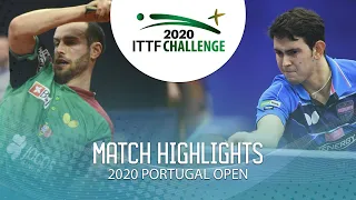Diogo Carvalho vs Brian Afanador | 2020 ITTF Portugal Open Highlights (R64)