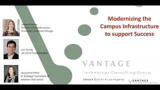 Vantage - UIC Webinar: Modernizing the Campus Infrastructure to Support Success