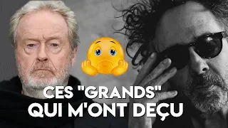 4 grands réalisateurs qui m'ont déçu ! (Tarantino, Ridley Scott, Tim Burton, Shyamalan...)