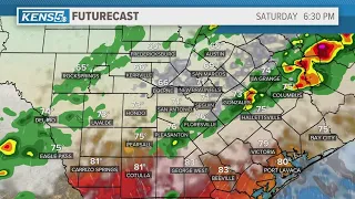 Chance of rain and storms this weekend