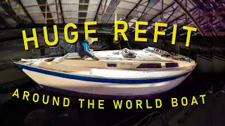 Facing our BIGGEST REPAIR (Toe Rail Replacement) | Sailing Florence Refit Ep.175