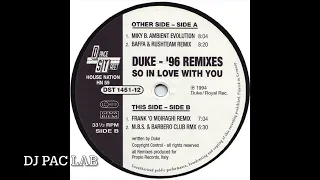 Dj Duke - So In Love With You (Moiraghi Pac Lab Edit) 1994