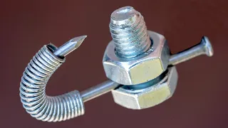 4 UNIQUE IDEAS WITH BOLT AND NUT