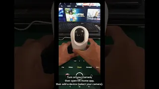 How to setup Mi 360 Home Security Camera 2K Pro (manual pairing) with Mi Home app