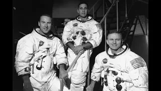 APOLLO 8 - Christmas Eve 1968 Message, In The Beginning God