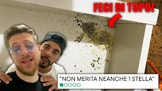 SOPRAVVIVERE per 24H NELL'HOTEL PEGGIORE DI ROMA - ABBIAMO TROVATO DEL SANGU3 E LE FECI DEI TOPI!