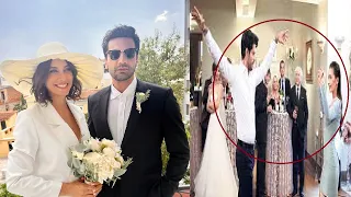 Neslihan Atagül and Burak Özçivit went to Kaan Urgancıoğlu's wedding together!