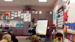 "Writer's Workshop" mini lesson for kindergarten