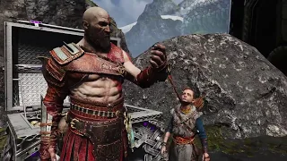 God Of War4:Говорящее Кольцо,Перчатка Таноса,Легендарная Броня Путника,Битва В Аду, Мертвый Великан