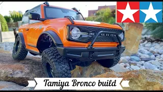 Tamiya Bronco - CC02 chassis build