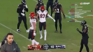 FlightReacts to Cincinnati Bengals vs. Baltimore Ravens | NFL Week 5 2022 Game Highlights