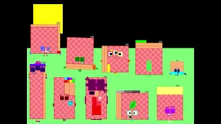 Numberblocks Band Retro 121-130 (For @Trioctoblock24) (READ DESC)