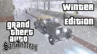 GTA San Andreas Моды : Сезонный мод - Winter Edition (Зима близко)