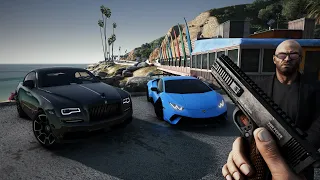 GTA 6 Level Graphics? POV FIRST PERSON Gameplay | Grand Theft Auto V PC Ray-Tracing MOD | RTX™ 3090