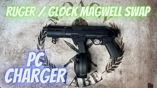 Ruger PC Charger, Ruger PC carbine, Ruger / Glock Magwell swap