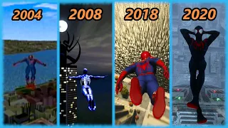 Jumping From the Highest Points in Spider-Man Games (2002-2020)