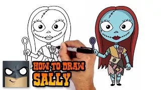 How to Draw Sally | The Nightmare Before Christmas (Art Tutorial)