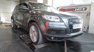 Audi Q7 3.0 TDI 245hp  Adler Auto Godech Bulgaria Dynojet Linx