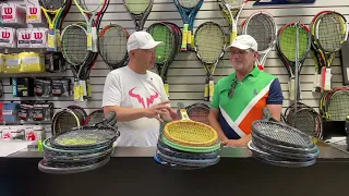 DAN THE RACKET SCIENCE MAN'S TOP 5 TENNIS RACKETS - WHAT ARE HIS FAVORITES AND WHY?