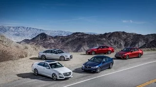 2017 Audi A6 3.0T Competition vs. BMW 540i, Cadillac CTS V-Sport, Jaguar XF S AWD, Mercedes-AMG E43