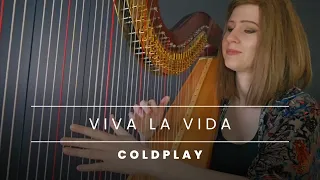 Coldplay: Viva La Vida (Harp Cover) + Sheet Music