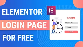 How To Make A Login Page Using Elementor For Free | Wordpress Custom Login