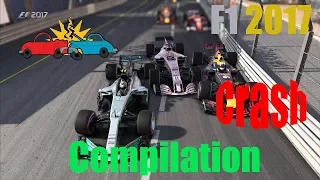 F1 2017 - Crash Compilation