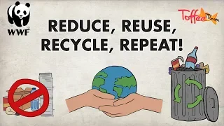 Reduce, Reuse, Recycle, Repeat | Recycling Ideas For Kids | Toffee TV