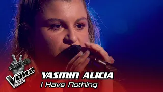 Yasmin Alicia - "I Have Nothing" | 2.ª Gala | The Voice Kids Portugal