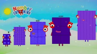 Hand 2 mind numberblocks small to big numbers counting educational kids #learntocount #coolmath