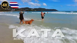 [4K 60fps] Walking in Kata beach Phuket | #katabeach  #phuket #thailand