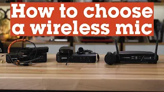 How to choose a wireless microphone system | Crutchfield