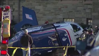 Baby, Pilot, Nurse and Crewmember Escape Medical Helicopter Crash in Delaware County