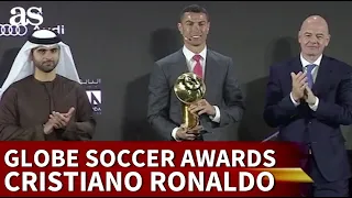 Cristiano recibe el premio a mejor jugador del Siglo XXI en los Globe Soccer Awards | Diario AS