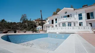 Abandoned Malaga Mansion With Massive Swimming Pool On The Edge Of A Cliff