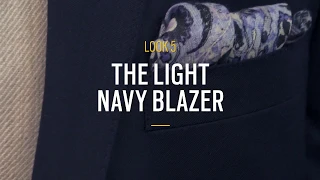 Joseph Abboud' Five Ways to Wear a Navy Blazer